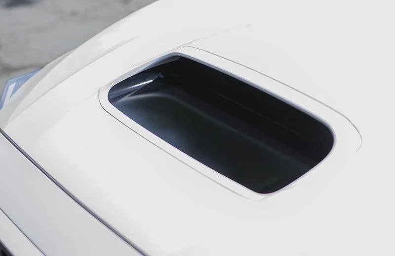 3D Carbon Hood Scoop Overlay - 2015-2021 Subaru WRX / STI