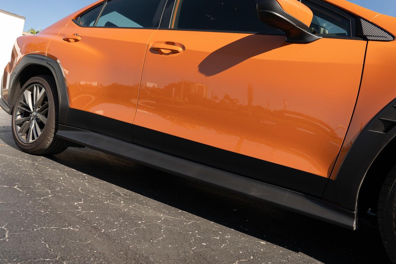 3D Carbon Quarter Window Trim Overlay - 2022+ Subaru WRX