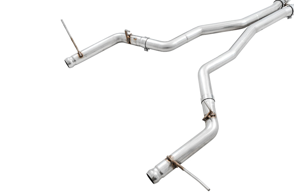 AWE Track Edition Exhaust for Jeep Grand Cherokee SRT and Trackhawk - for use with stock tips