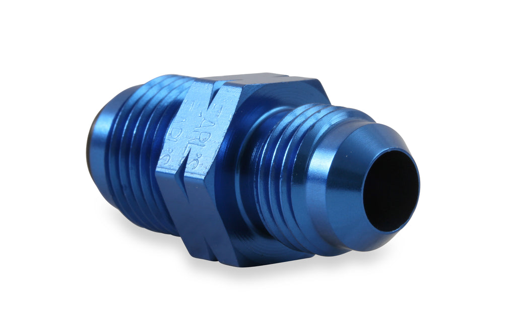 Blue Anodized Lightweight Aluminum Construction. Typical Application Power Steering/Fuel Injection - O-ring Seal.