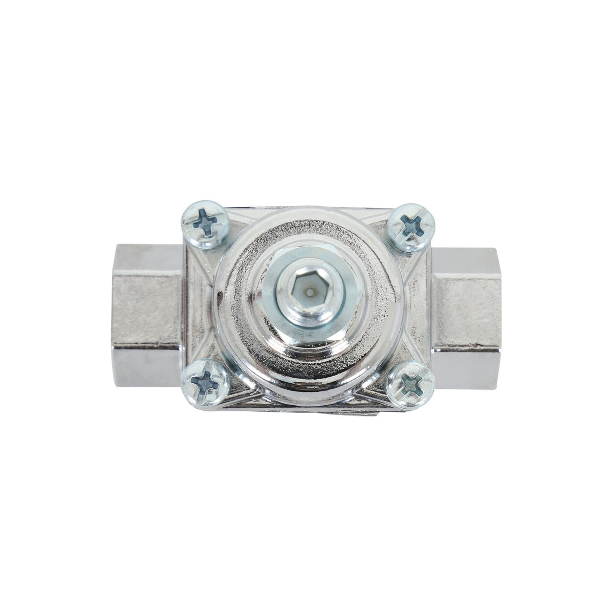 Earl's fuel pressure regulator, Chrome Plated, 4-9 PSI.