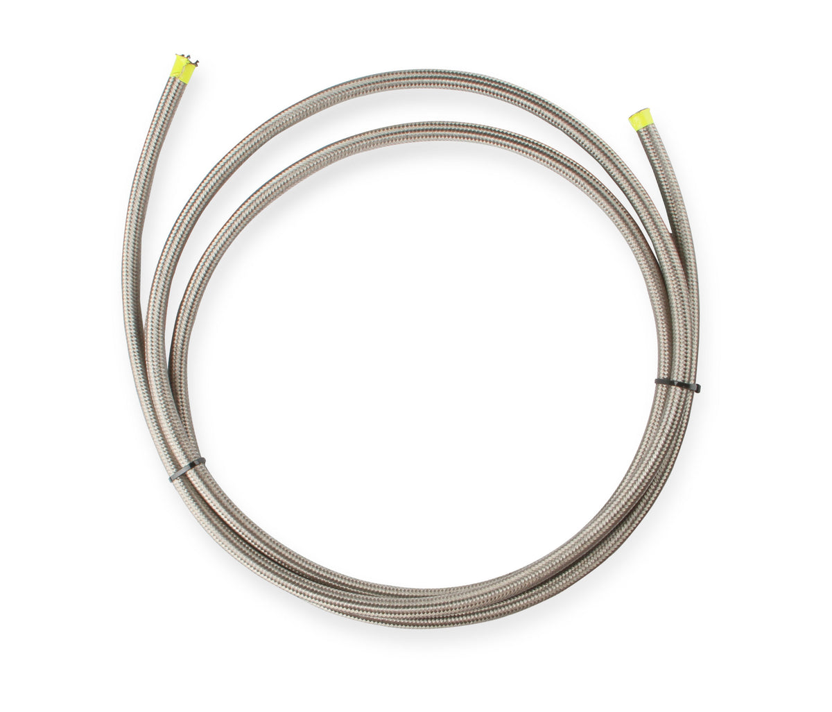 Tough Stainless Steel Wire Braid-Protected Synthetic Rubber Hose. Easy to Cut and Assemble. Accepts Swivel-Seal, Auto Fit & Auto-Crimp Hose Ends.