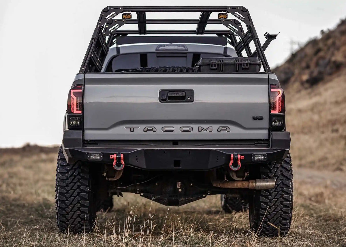 Backwoods Adventure Mods — Hi-Lite Overland Toyota Tacoma Rear Bumper 3rd Gen (2016-2023)