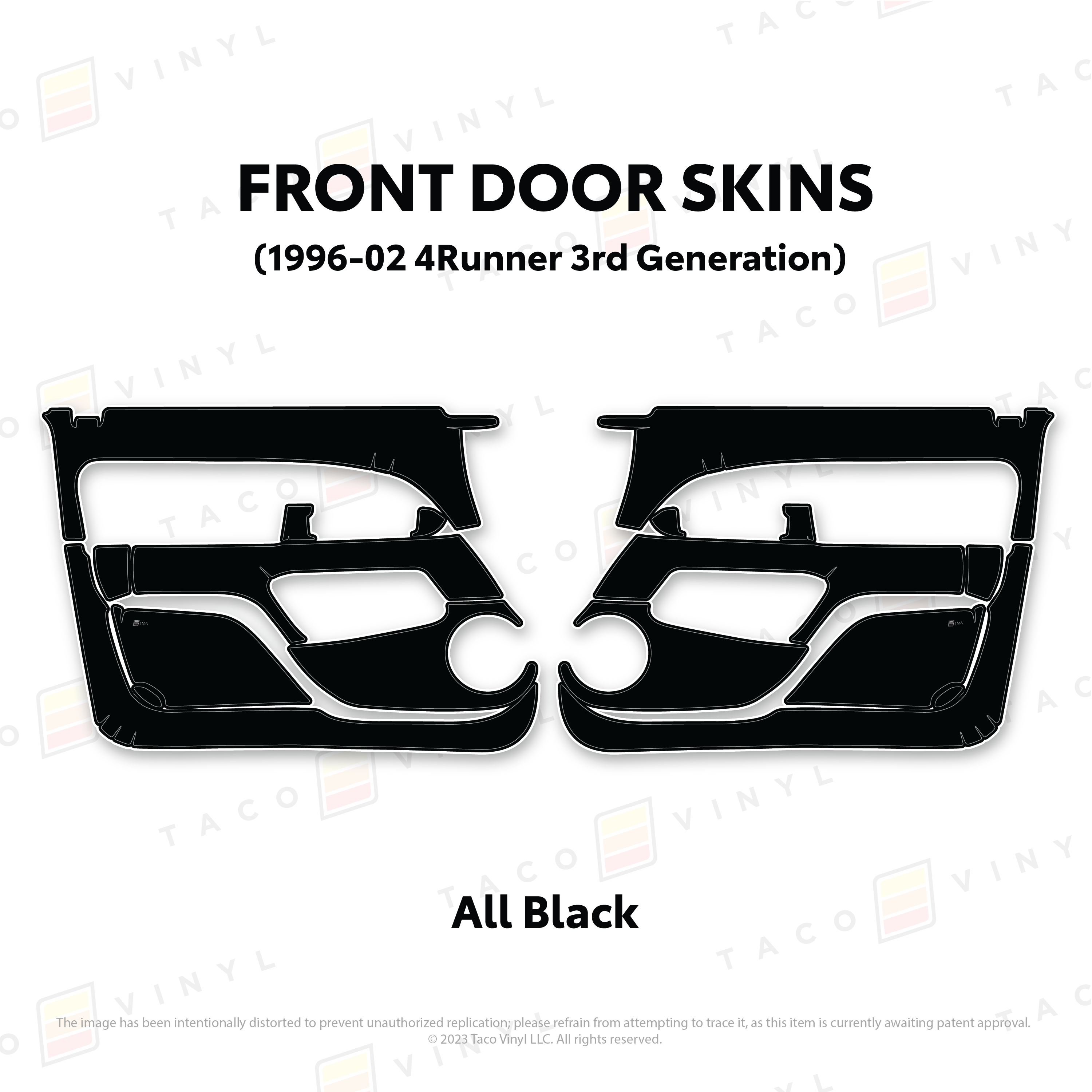 1996-2002 4Runner Door Skins