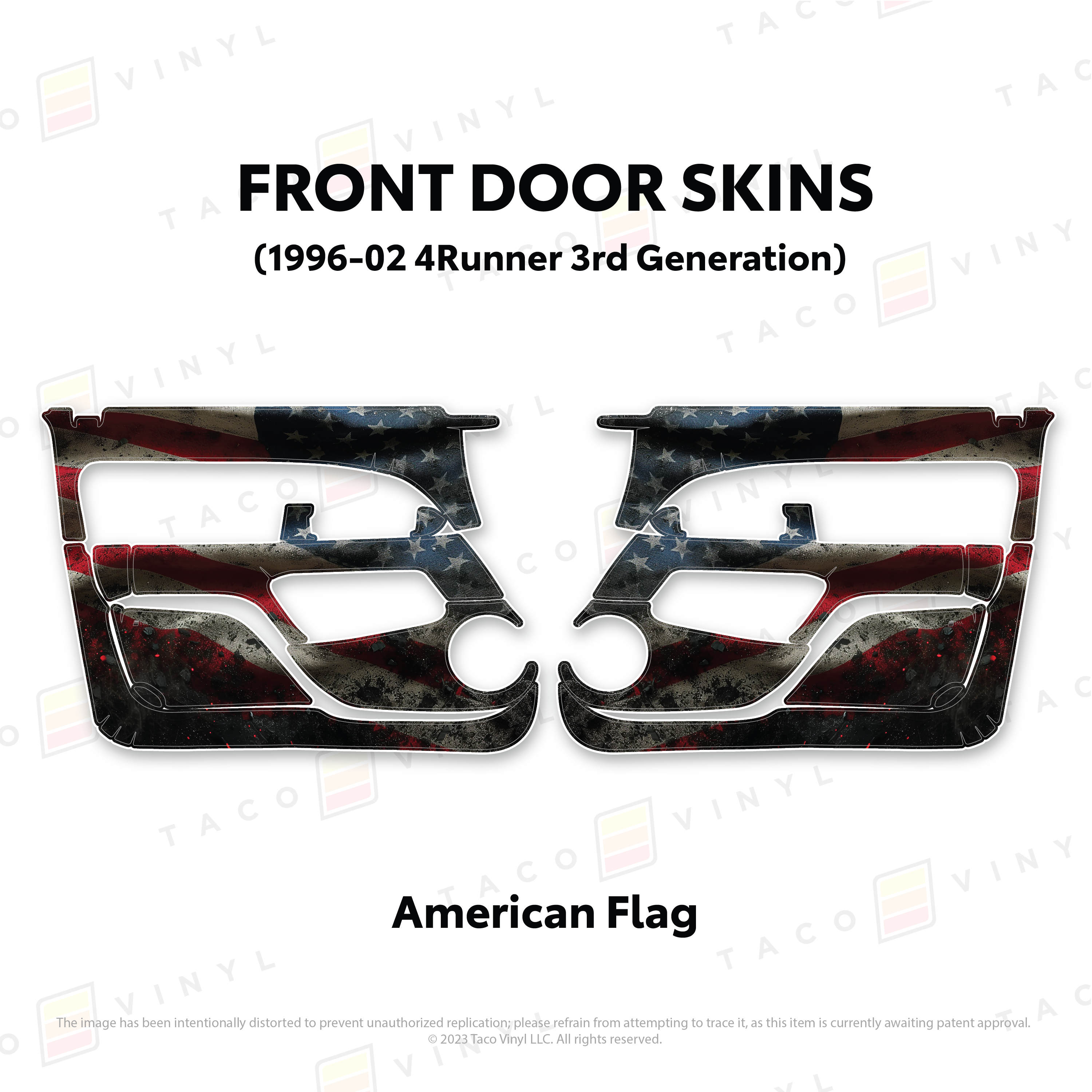 1996-2002 4Runner Door Skins