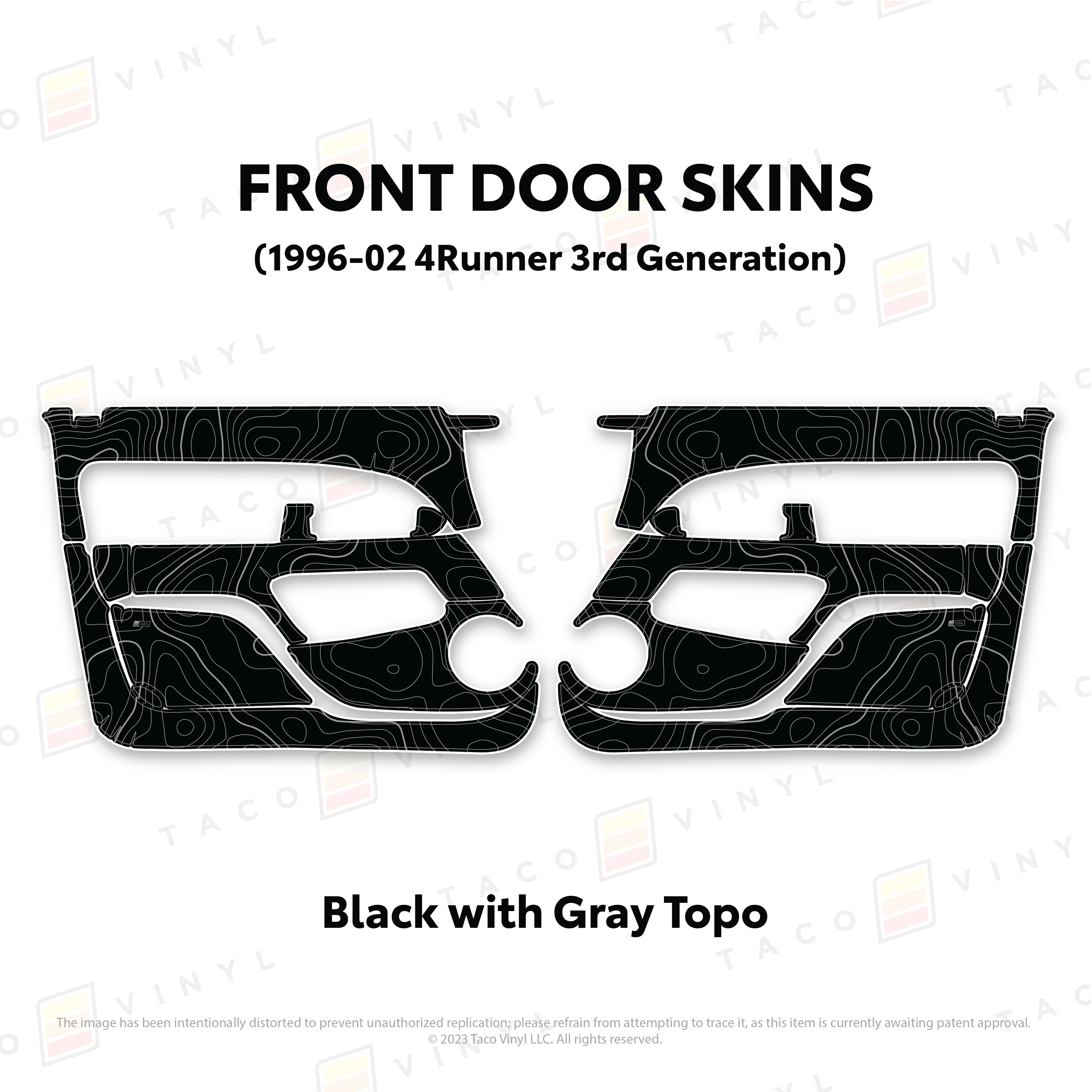 1996-2002 4Runner Door Skins