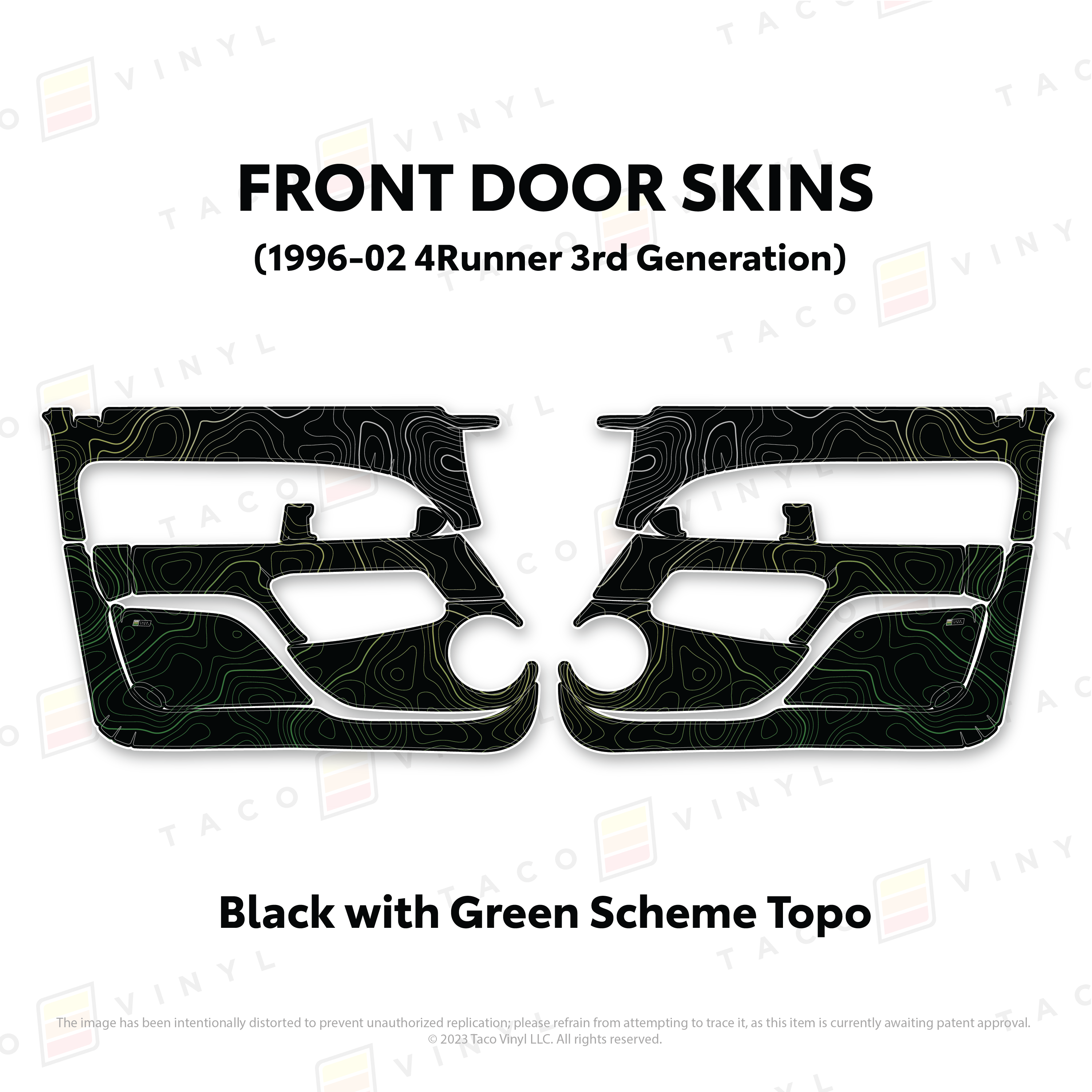 1996-2002 4Runner Door Skins