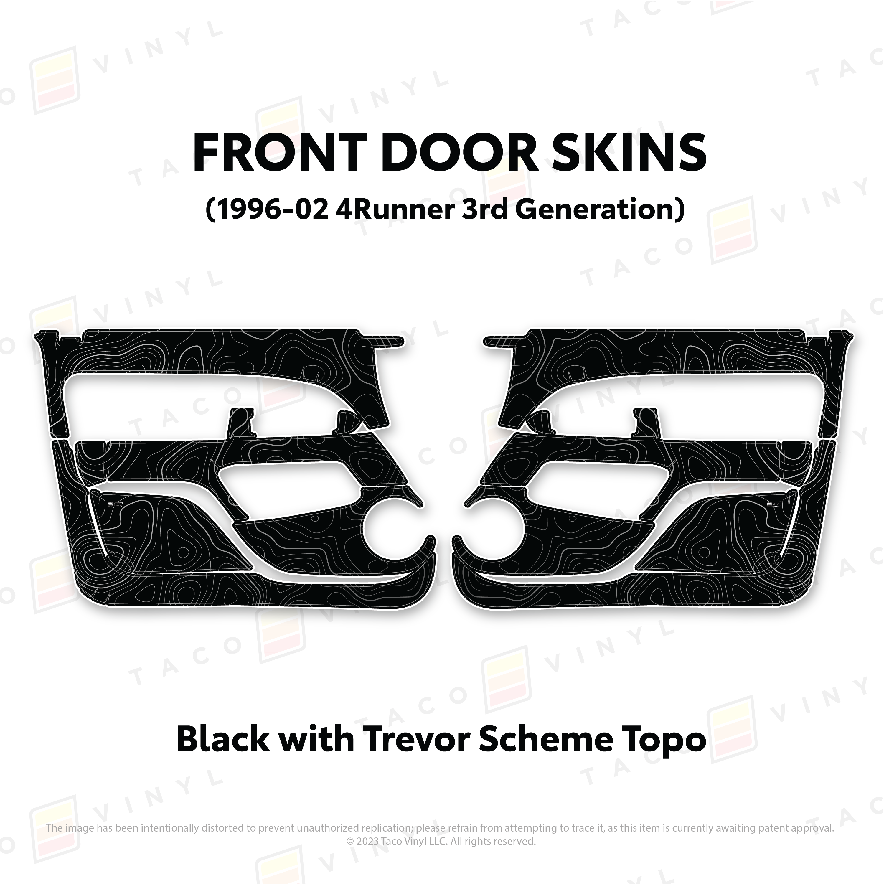 1996-2002 4Runner Door Skins