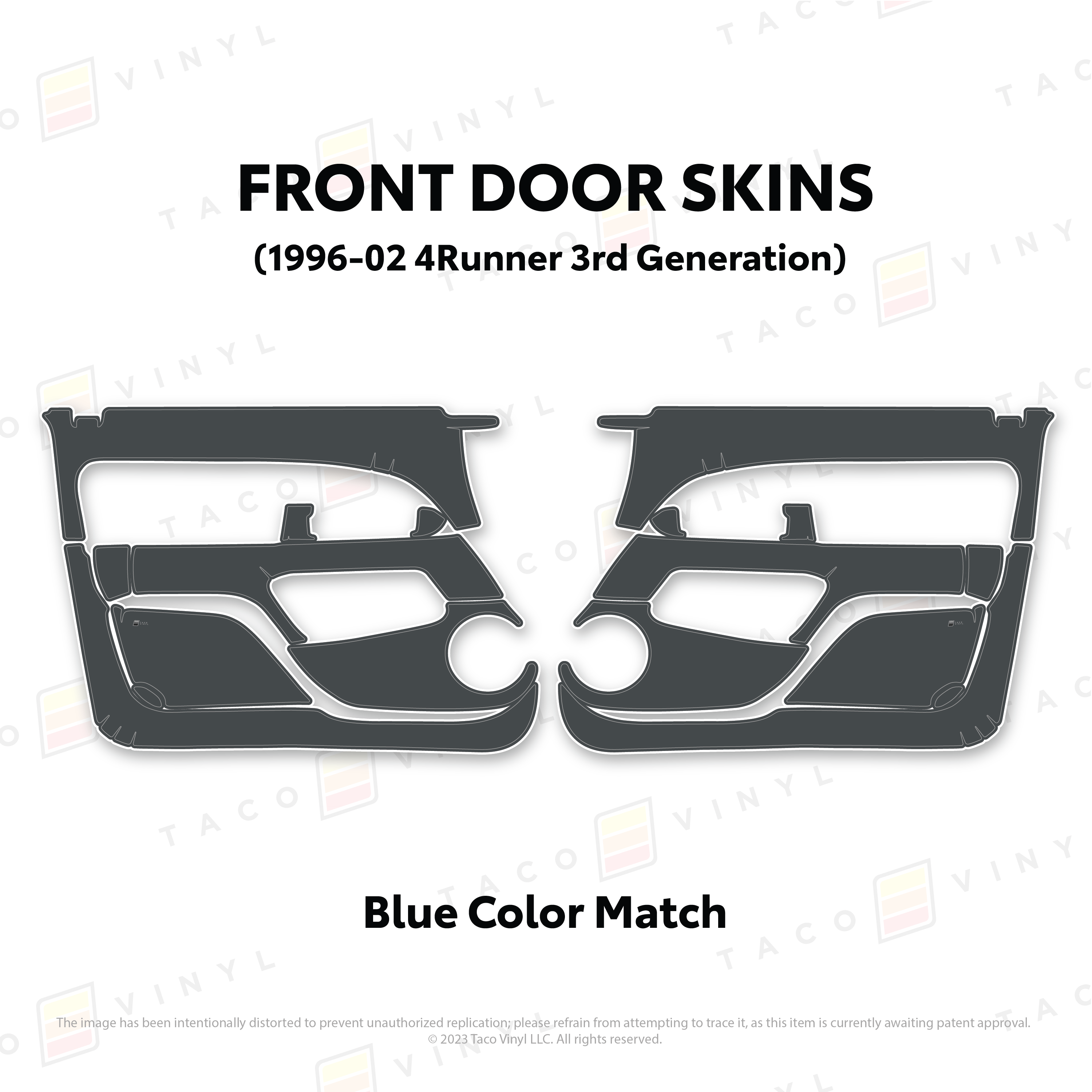 1996-2002 4Runner Door Skins