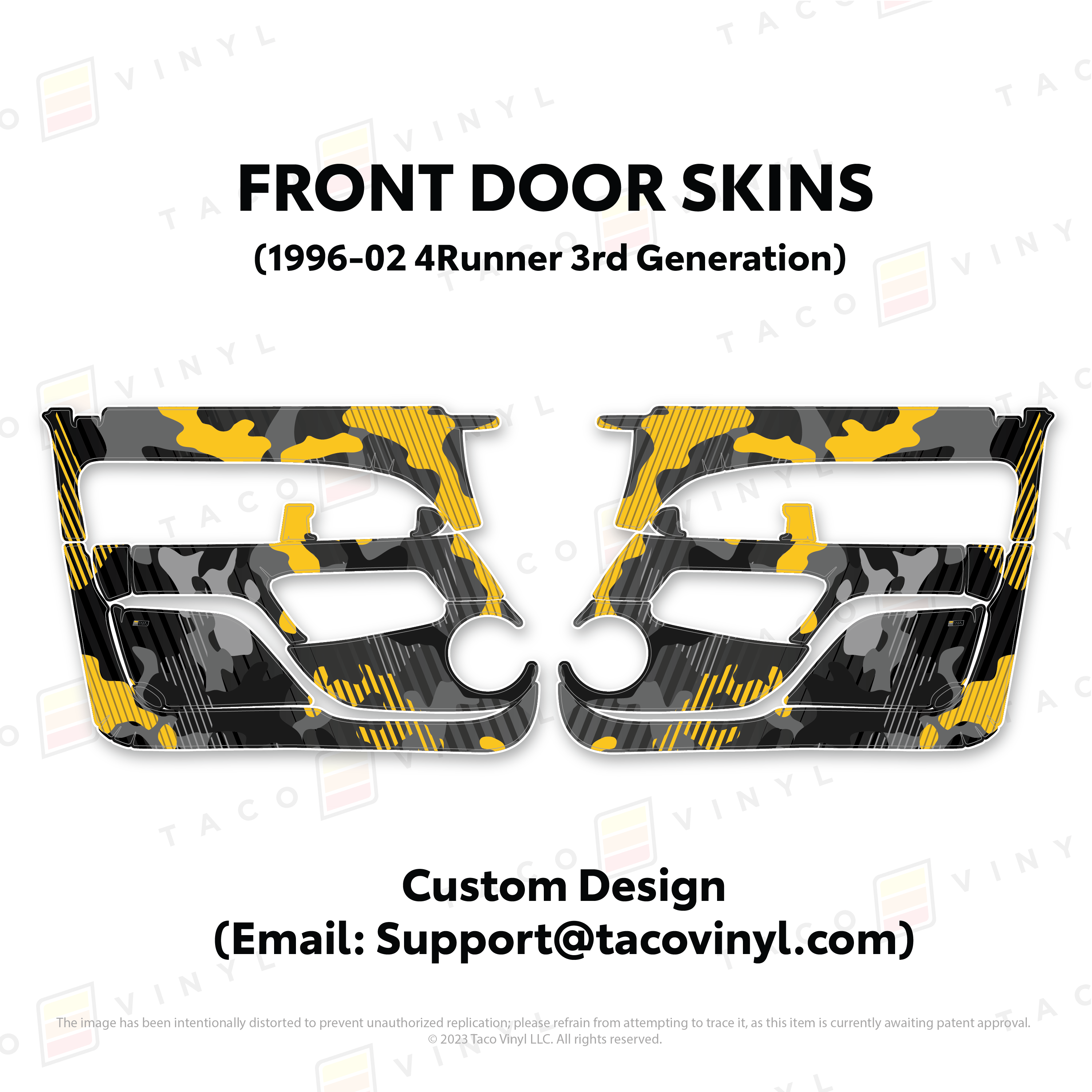 1996-2002 4Runner Door Skins