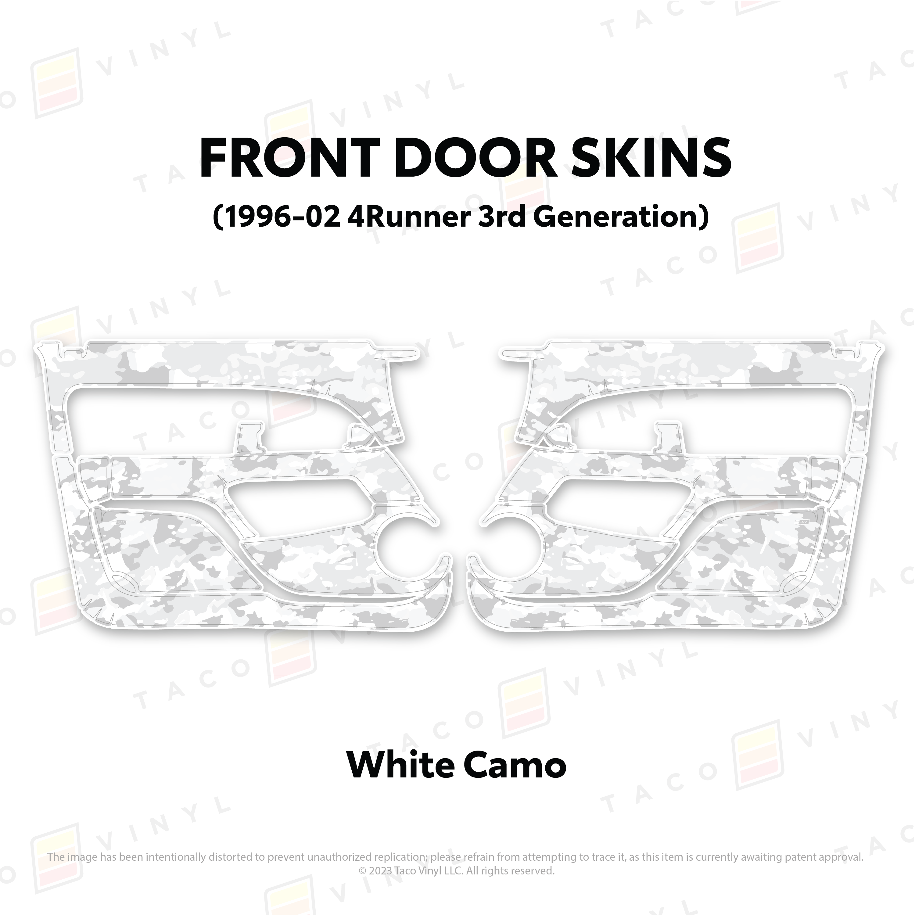 1996-2002 4Runner Door Skins
