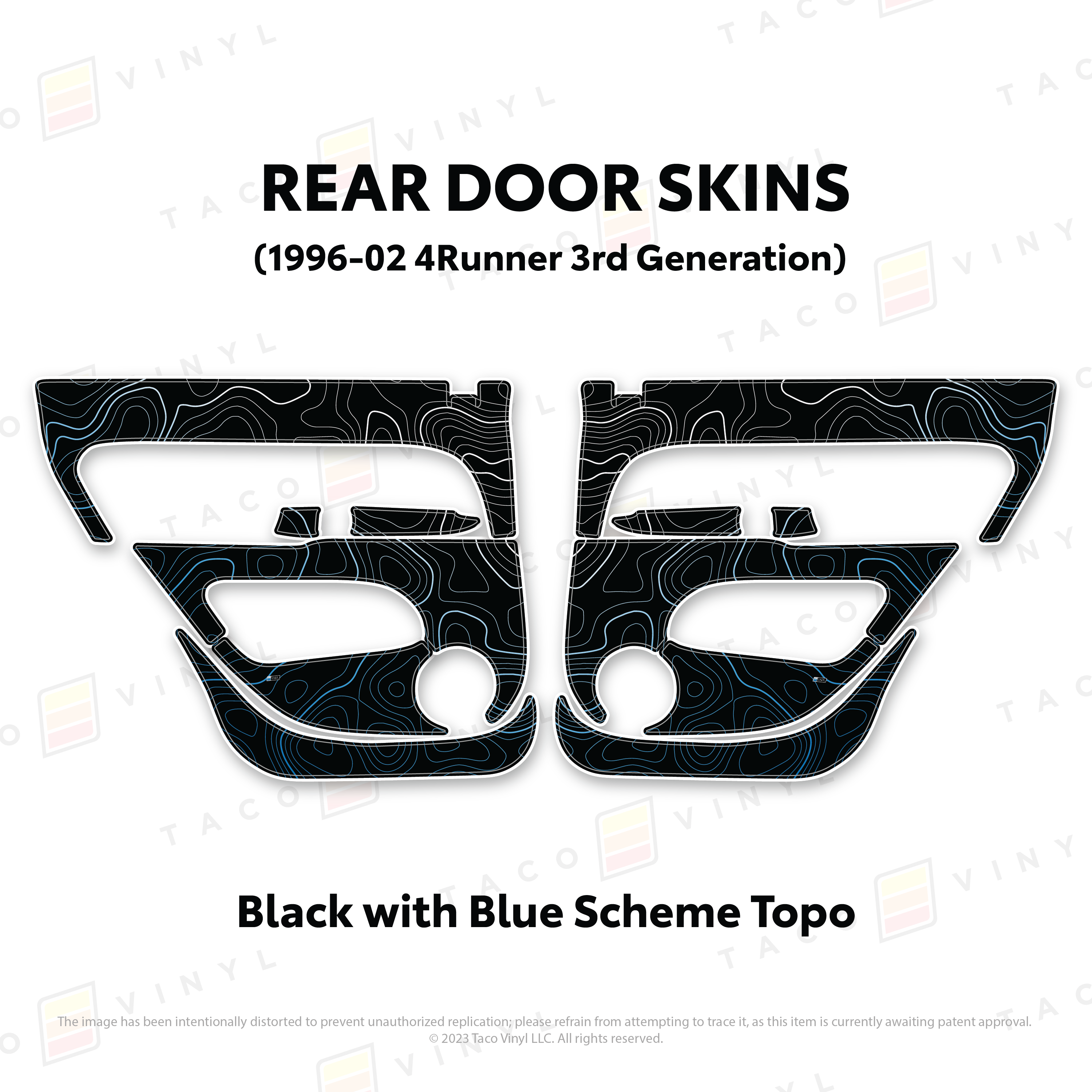 1996-2002 4Runner Door Skins