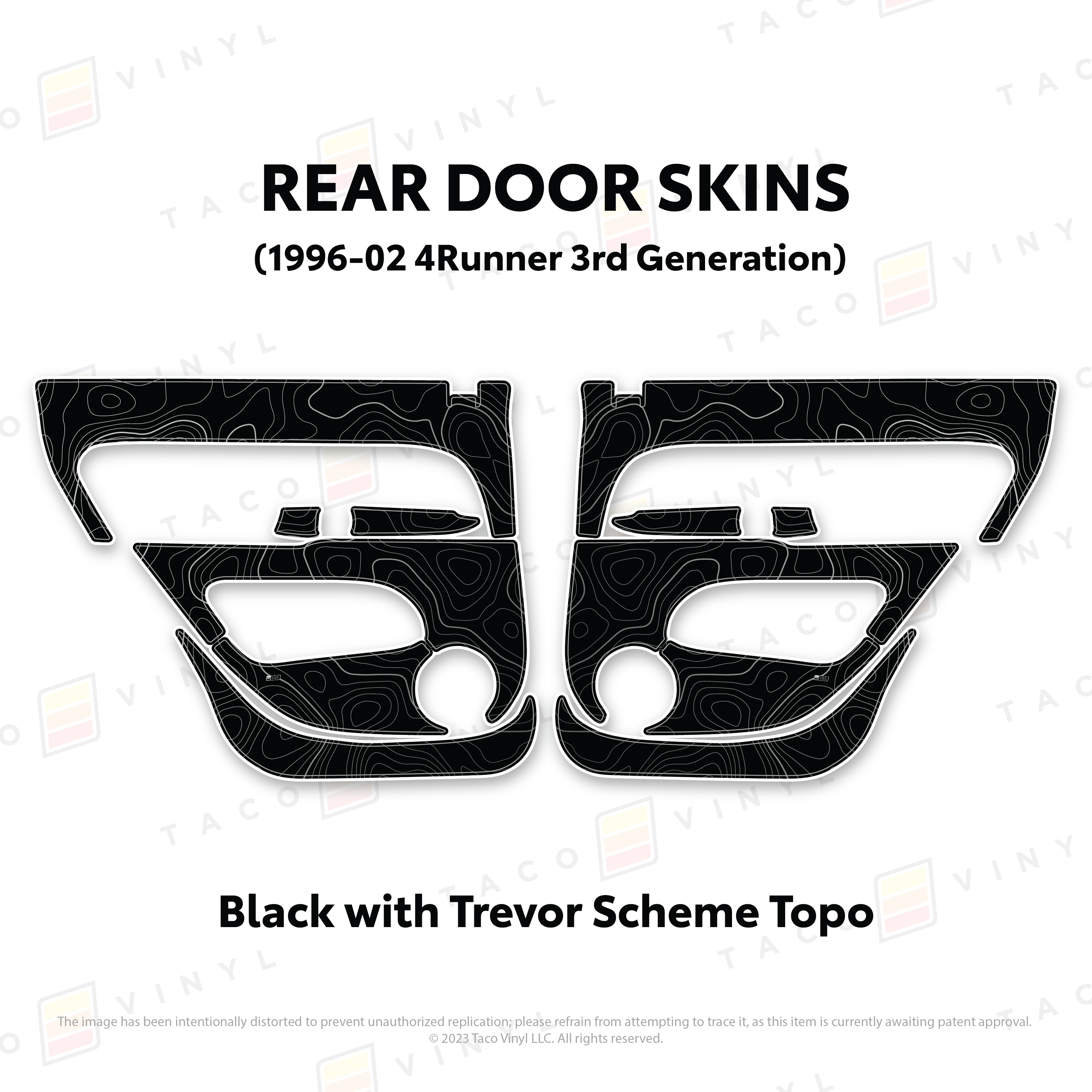 1996-2002 4Runner Door Skins
