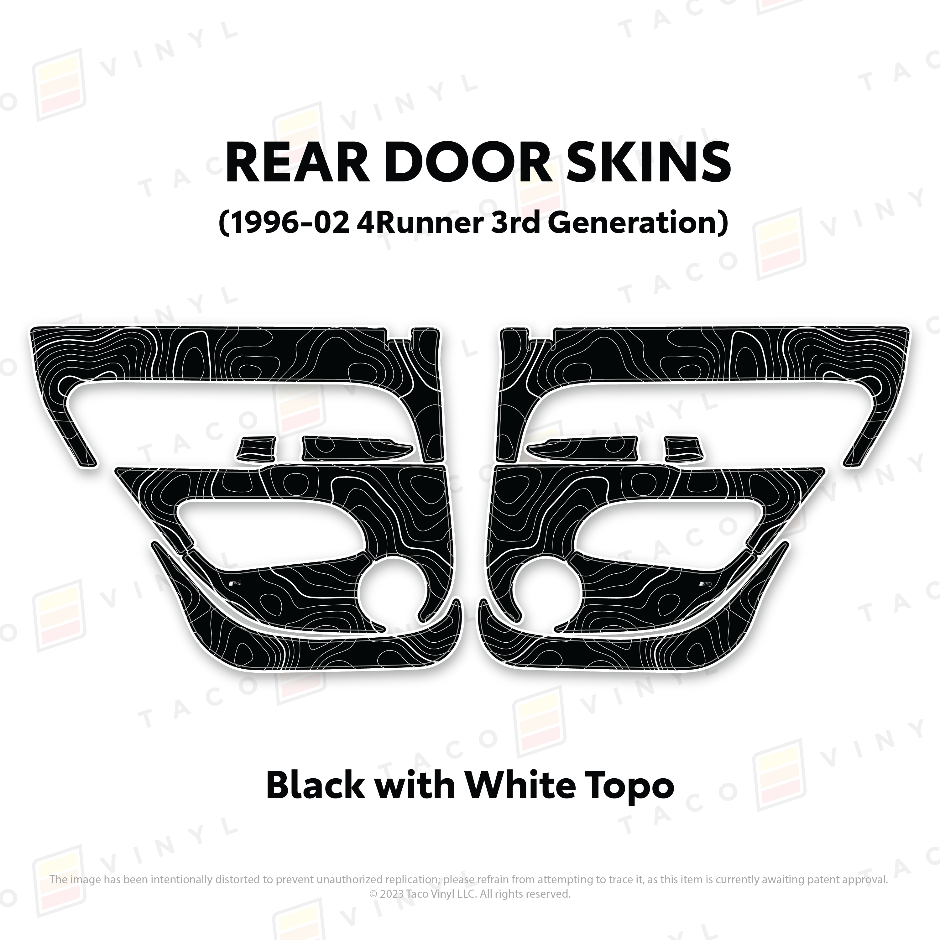 1996-2002 4Runner Door Skins
