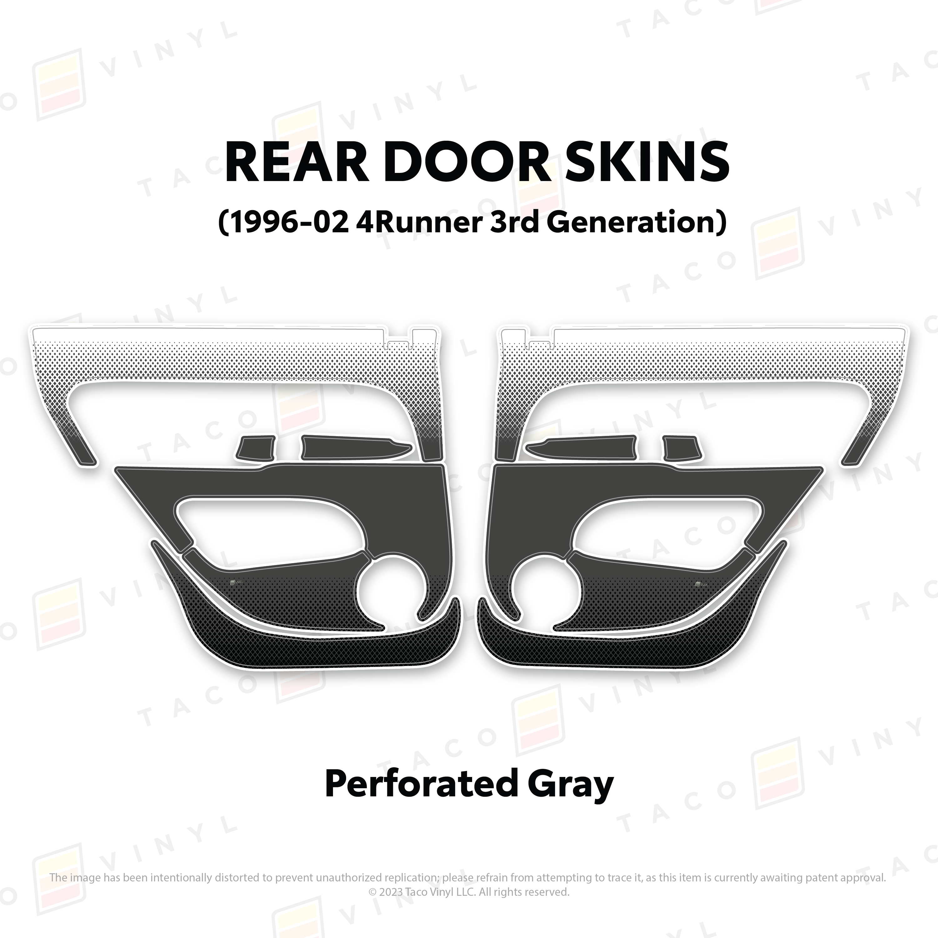 1996-2002 4Runner Door Skins