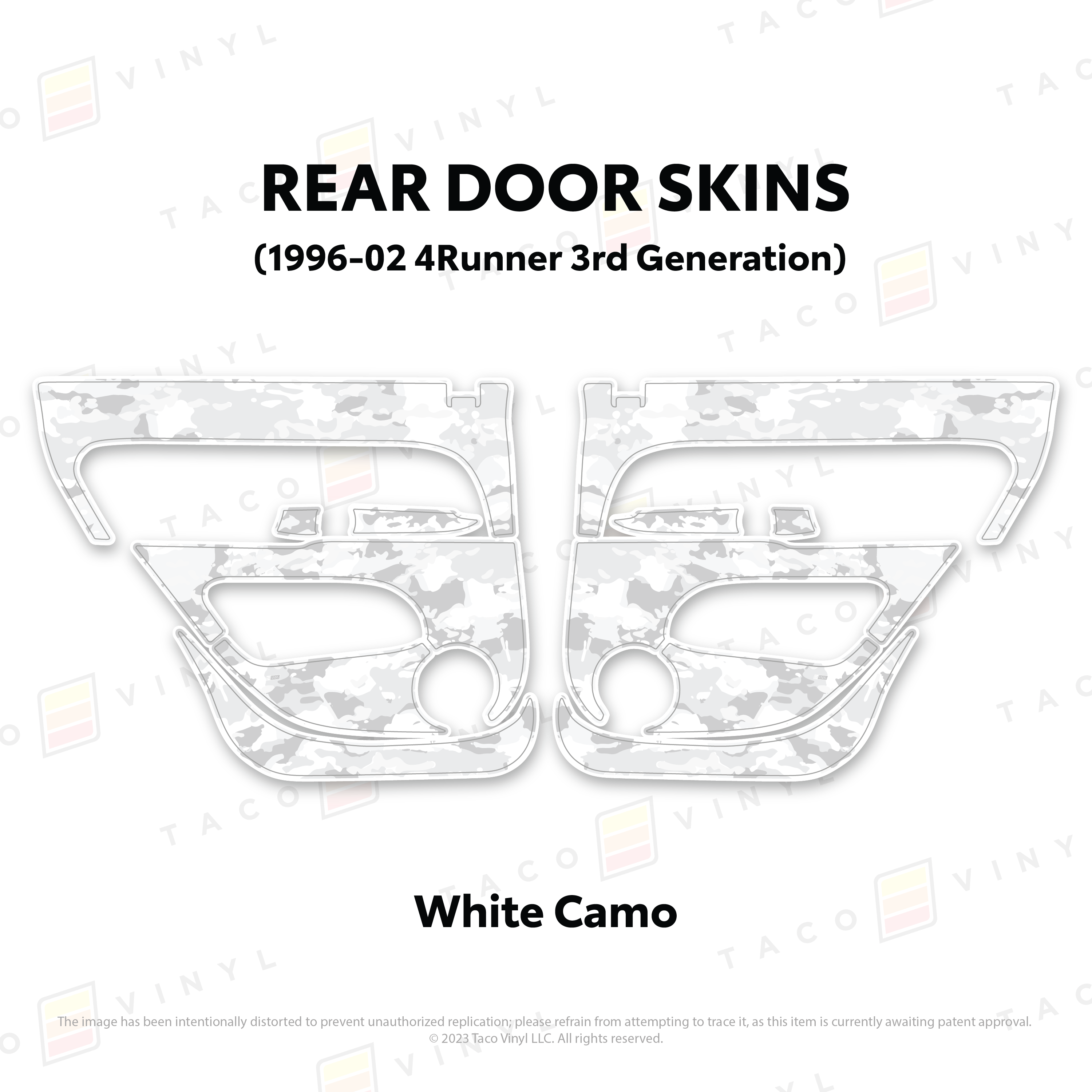1996-2002 4Runner Door Skins