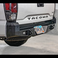 Tacoma Overland Rear Bumper / 3rd Gen / 2016-2023 / Raw (manufacturer reference photo)