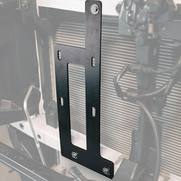 3rd Gen Tacoma Winch Relocation Bracket / Raw (manufacturer reference photo)
