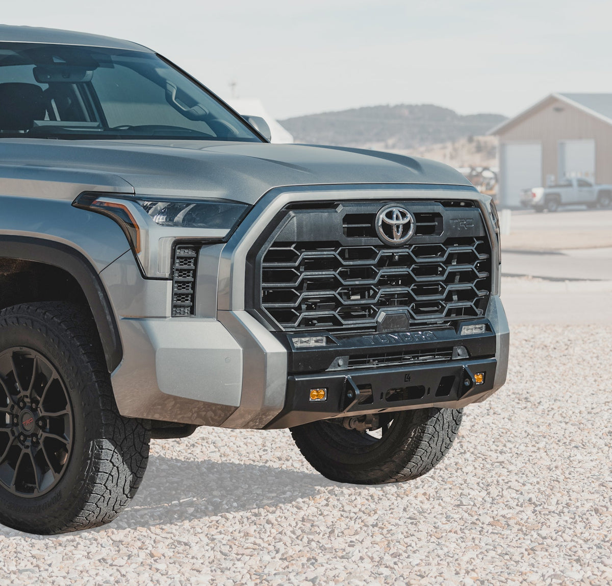 Tundra Lo-Pro Winch Bumper / 3rd Gen / 2022+ / Raw (manufacturer reference photo)