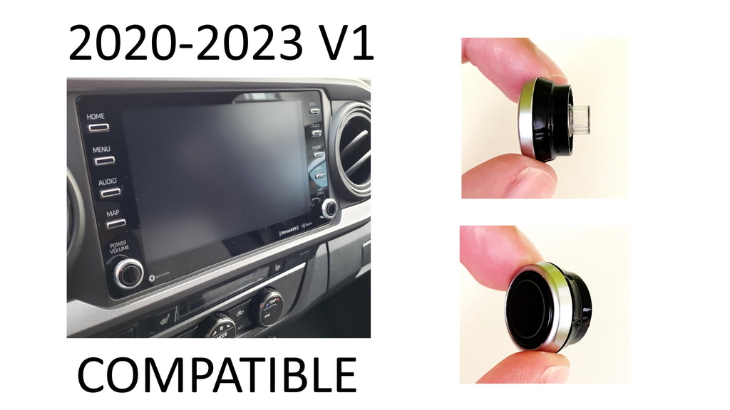 Radio Knobs (2020-2023 Tacoma V1) - CEMENT