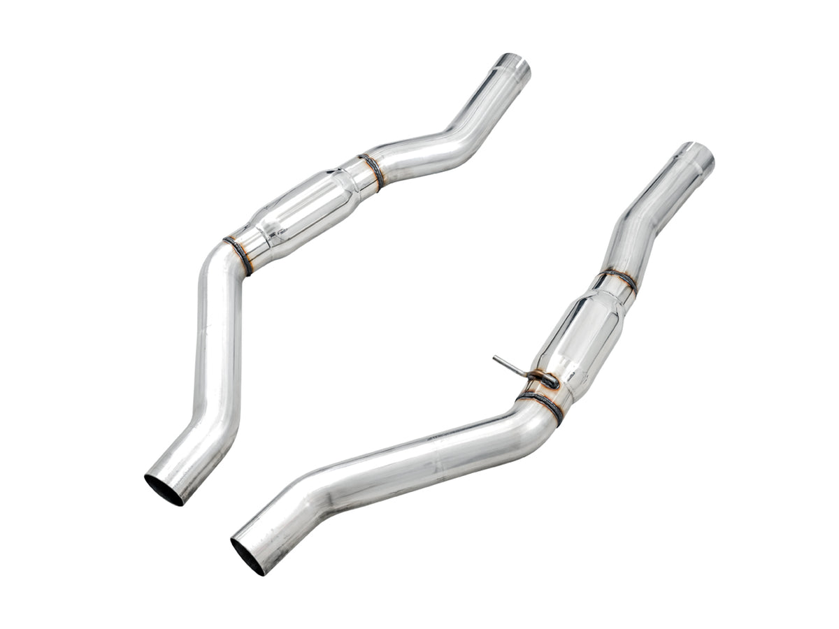 AWE Resonated Touring Edition Exhaust for G2X M340i / M440i - 4" Chrome Silver Tips