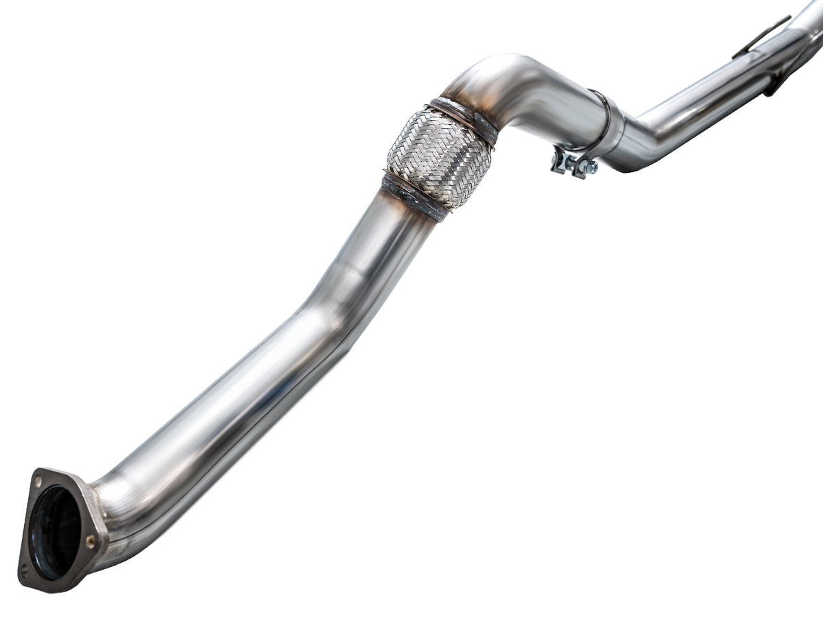 AWE Track Edition Exhaust for DE5 Integra Type-S - Triple Diamond Black Tips