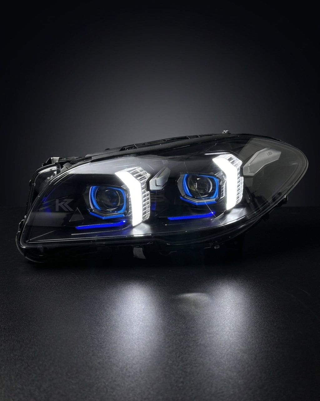 BMW 5 Series F10 / F18 LED Headlight Assembly with High / Low Beam 2011 - 2017