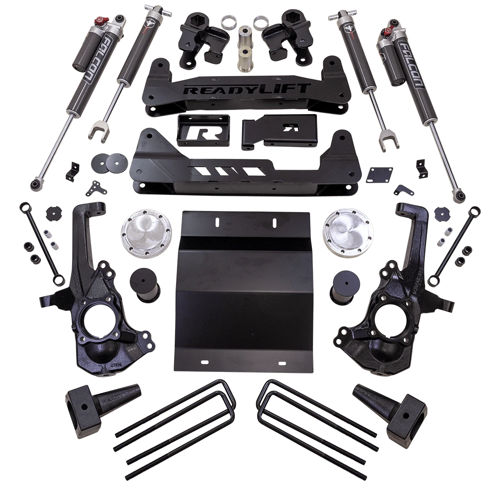 6'' MAX2.1 Suspension System W/ Falcon 2.1 Shocks- 2020-2026 GM Silverado / Sierra 2600HD/3500HD