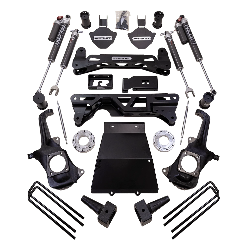 5-6'' MAX 2.1 Suspension System - GM Silverado / Sierra 2500HD/3500HD W/ Falcon Shocks 2011-2019
