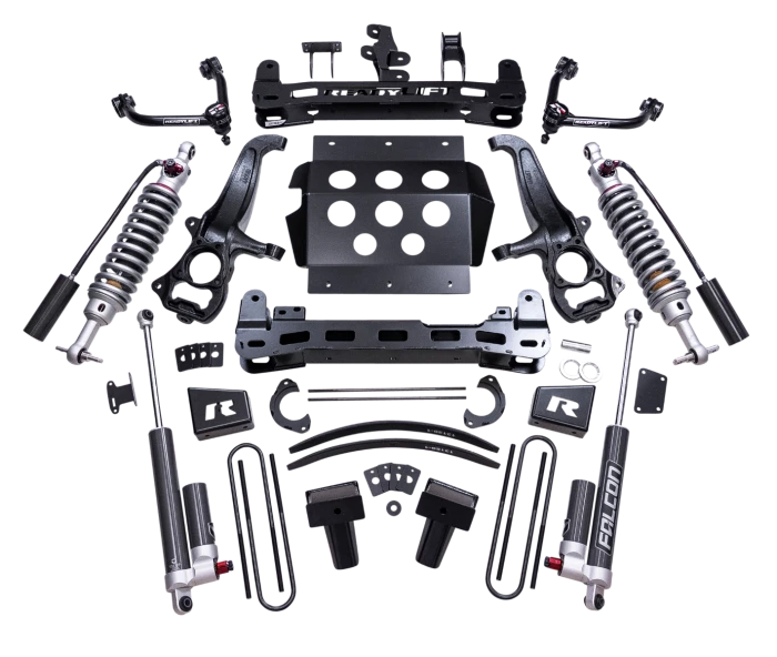 8" MAX3.3 Suspension System - GM Silverado / Sierra 1500 - 2026 With Falcon 3.3 Shocks