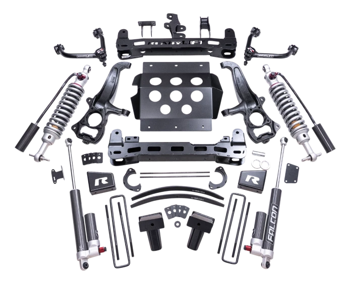 8" MAX3.3 Suspension System - GM Silverado / Sierra 1500 - 2019-2024 With Falcon 3.3 Shocks