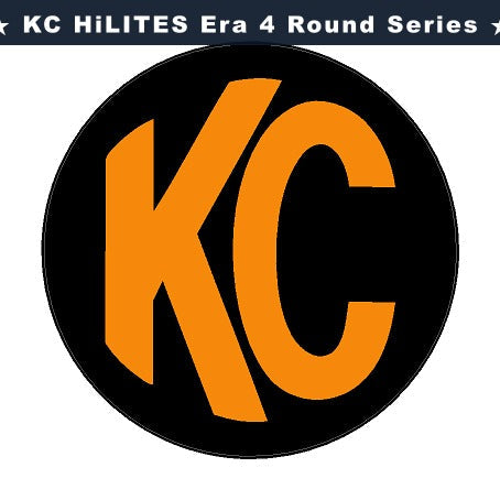 KC HiLITES Era 4 ROUND Series Light Cover Overlays - Universal
