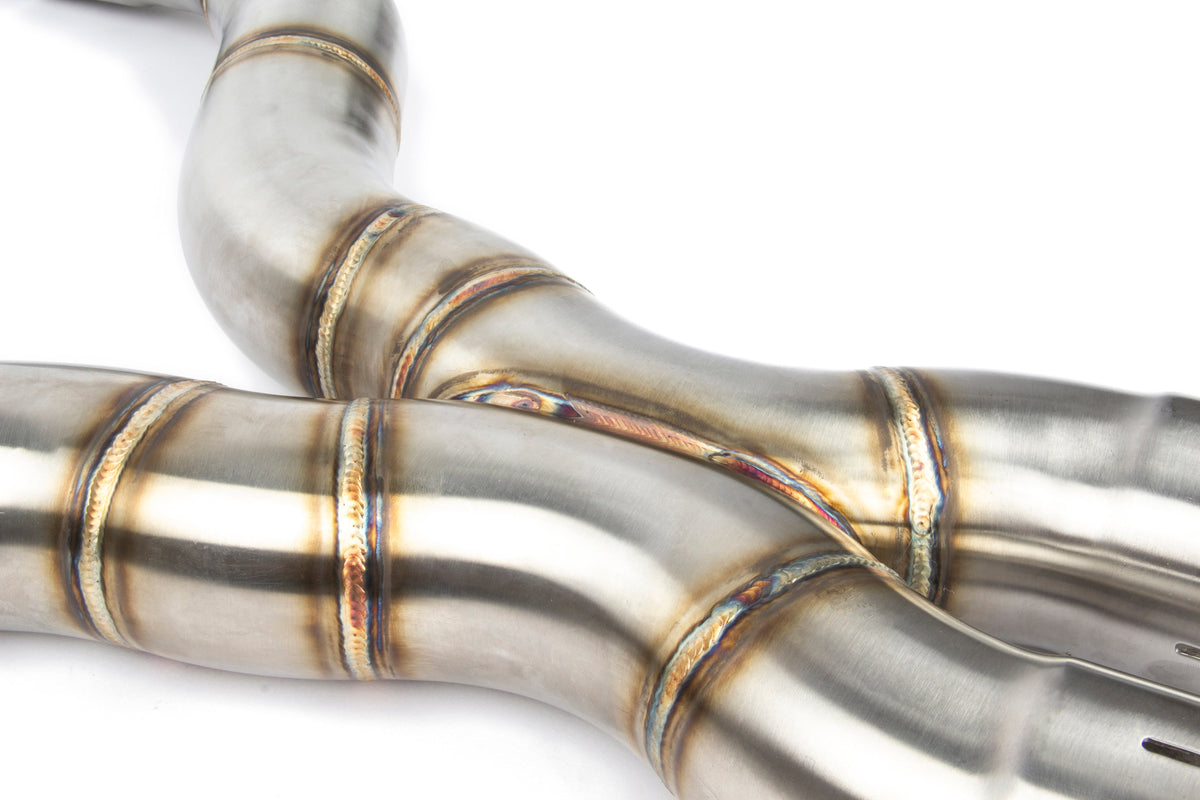 Closed Intake / Black Exhaust / X-Pipe