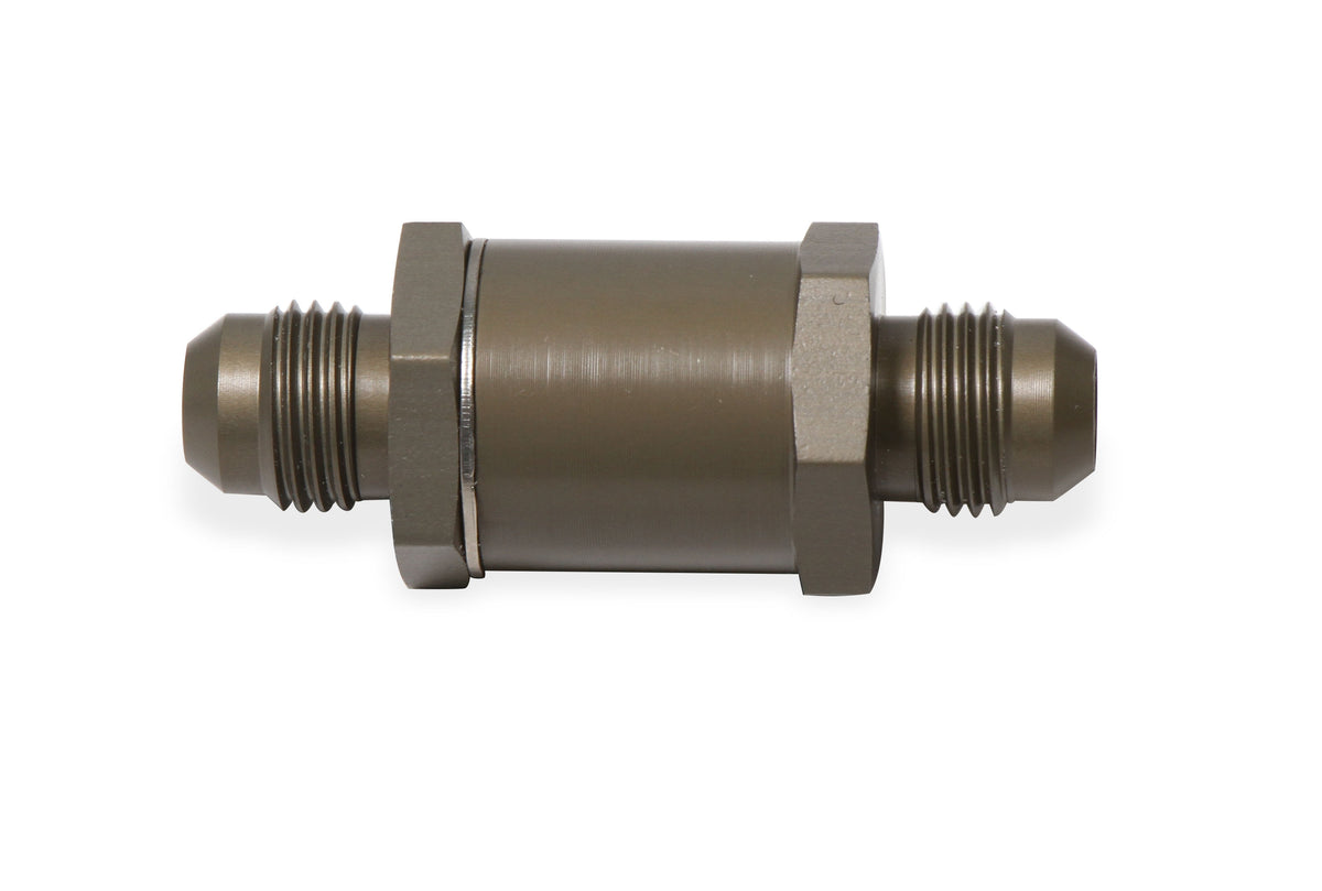 Check Valve - 10AN Male – Stainless Steel Hinge Door with GF-600S Viton® Seal