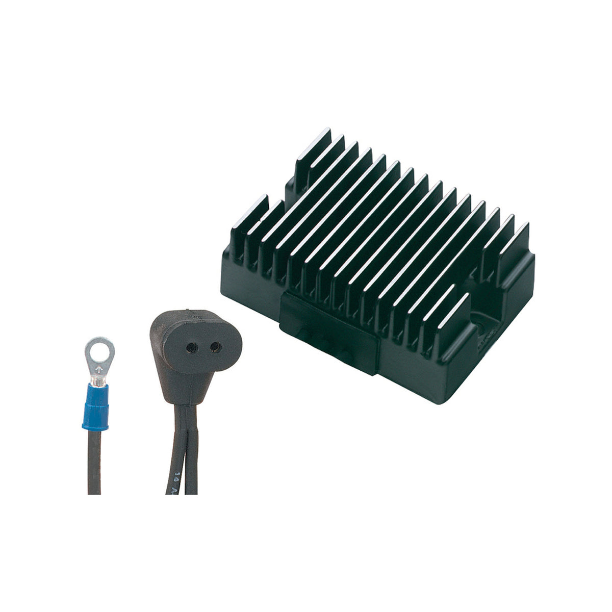 ELECTRONIC VOLTAGE REGULATOR - Voltage Regulator, Black, Harley-Davidson