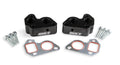 Fits GM LS Engines - Includes (2) -12 AN O-Ring ports on Each side of the block.  1/8" NPT port for use with Steam Tube Plumbing.  Billet Aluminum w/ Black Anodized Finish