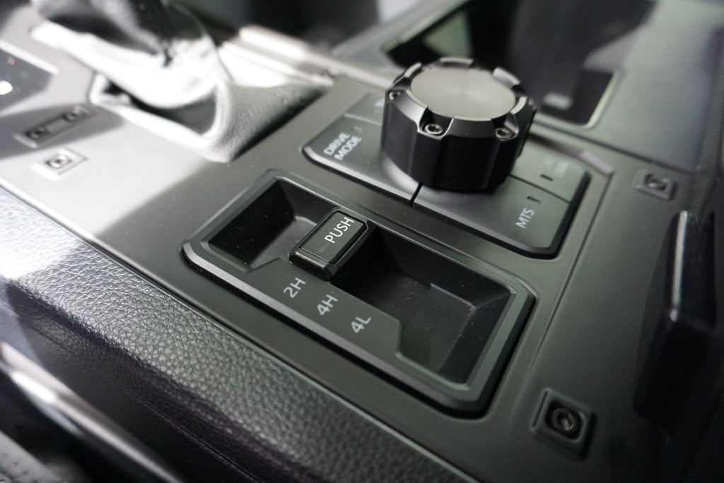 4x4 Button Trim (2022+ Tundra) - LUNAR ROCK