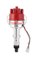 Mallory Unilite Distributor with built-in electronic ignition module.