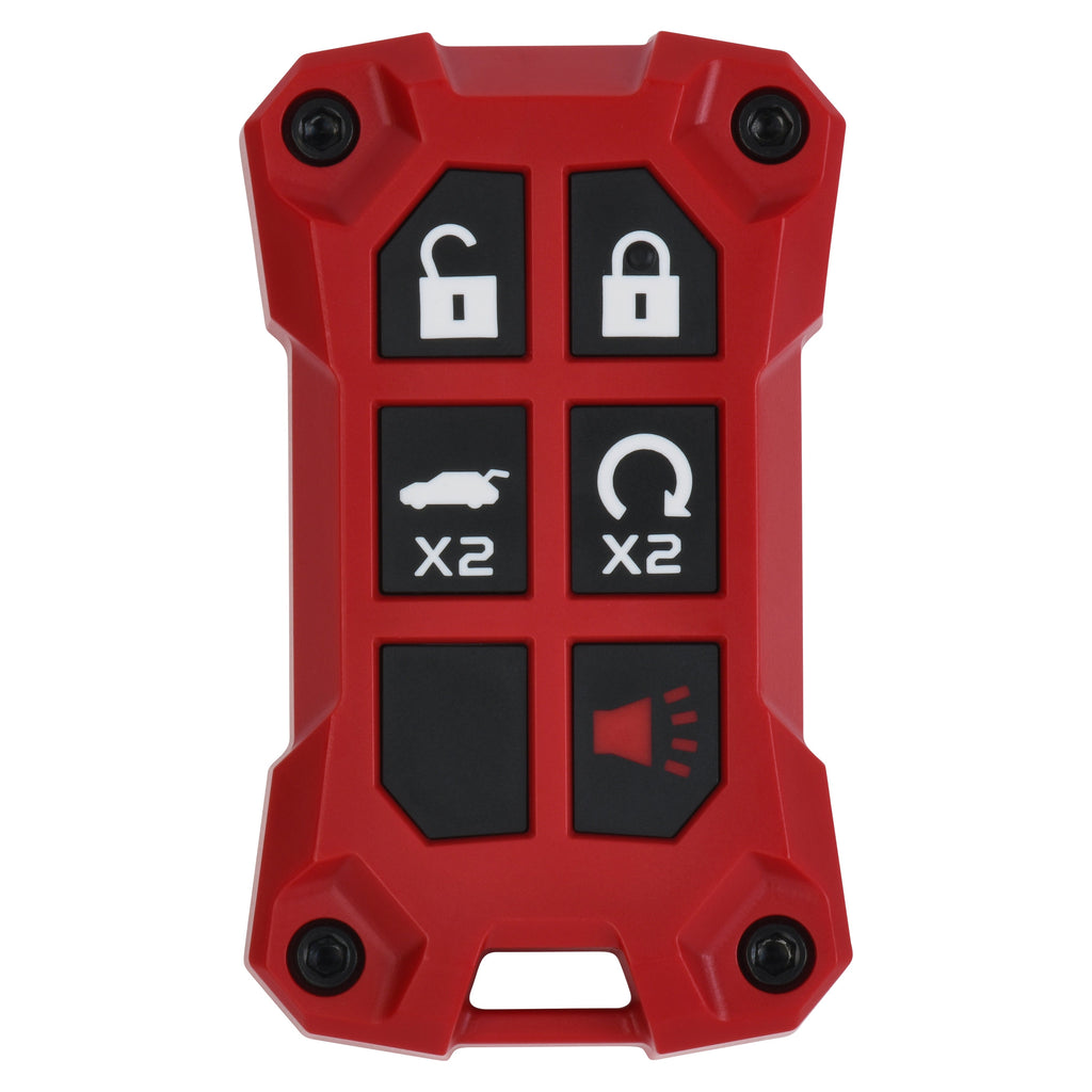 Injection Fob IF026 (Jeep Smart) - RED