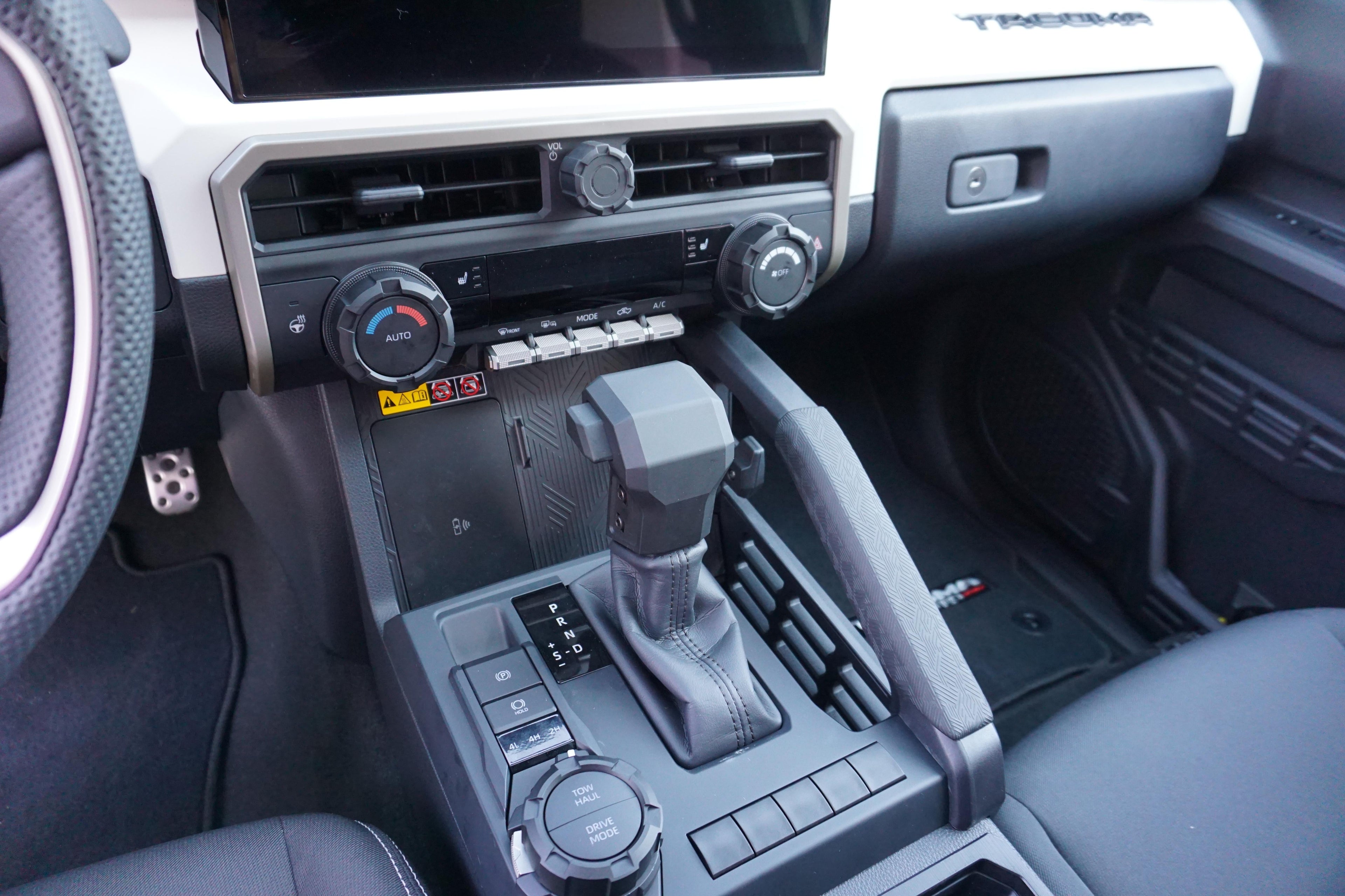 V2 Radio Knob + Drive Mode Knob + Climate Knobs (2024+ Tacoma / 2025+ 4Runner) - BLACK