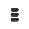 Hose & Tubing Separator, 3/16", Package of 3, Black Anodized