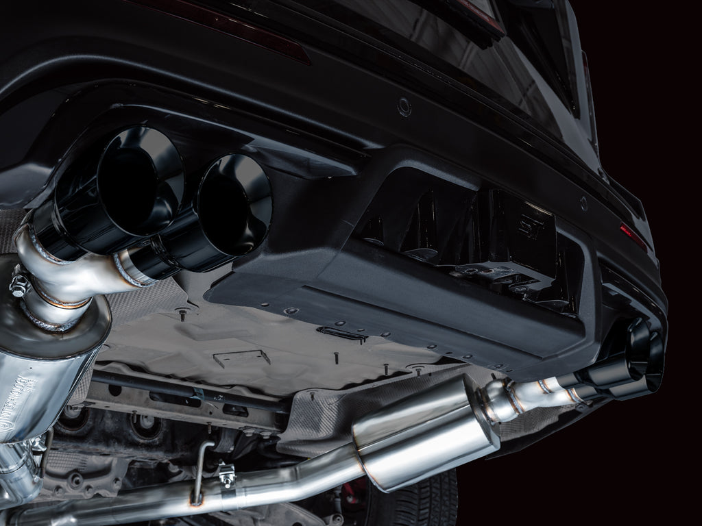 AWE Touring Edition Exhaust for Ford Explorer ST - Diamond Black Tips
