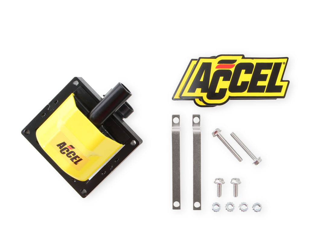Ignition Coil - SuperCoil - GM Vortec engine 1996-2001 5.0/5.7/7.4L - This GM HEI remote mount ignition coil is compatible with late model computer controlled remote mount HEI systems.
