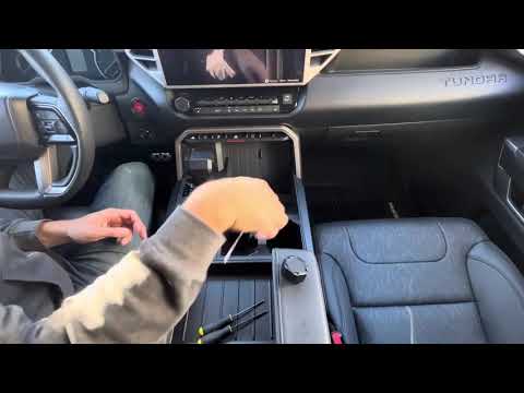 V2 Radio + Drive Mode Knob Set (2022+ Tundra) - BLACK