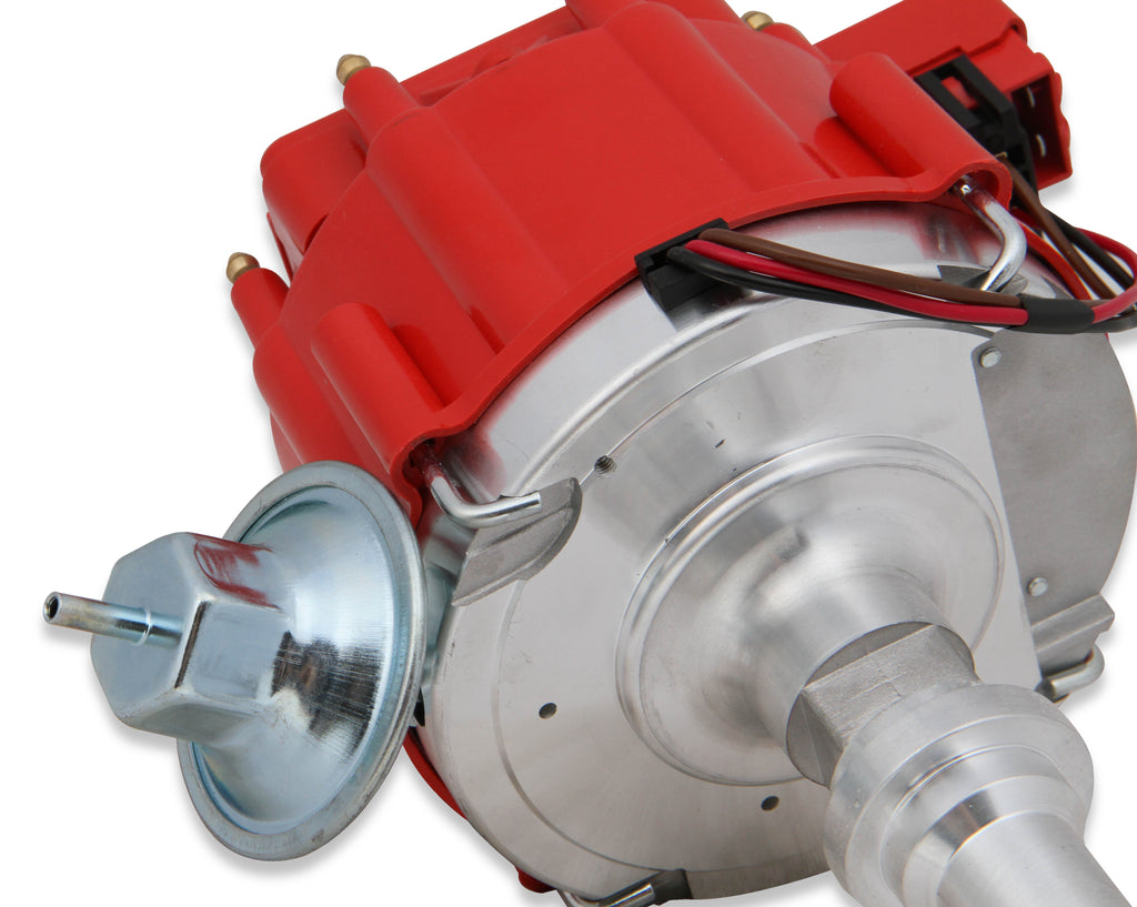 Performance HEI Distributor - Chevrolet SBC/BBC - High Performance Ignition Module - Coil Included - Red Cap - Ready-to-Run
