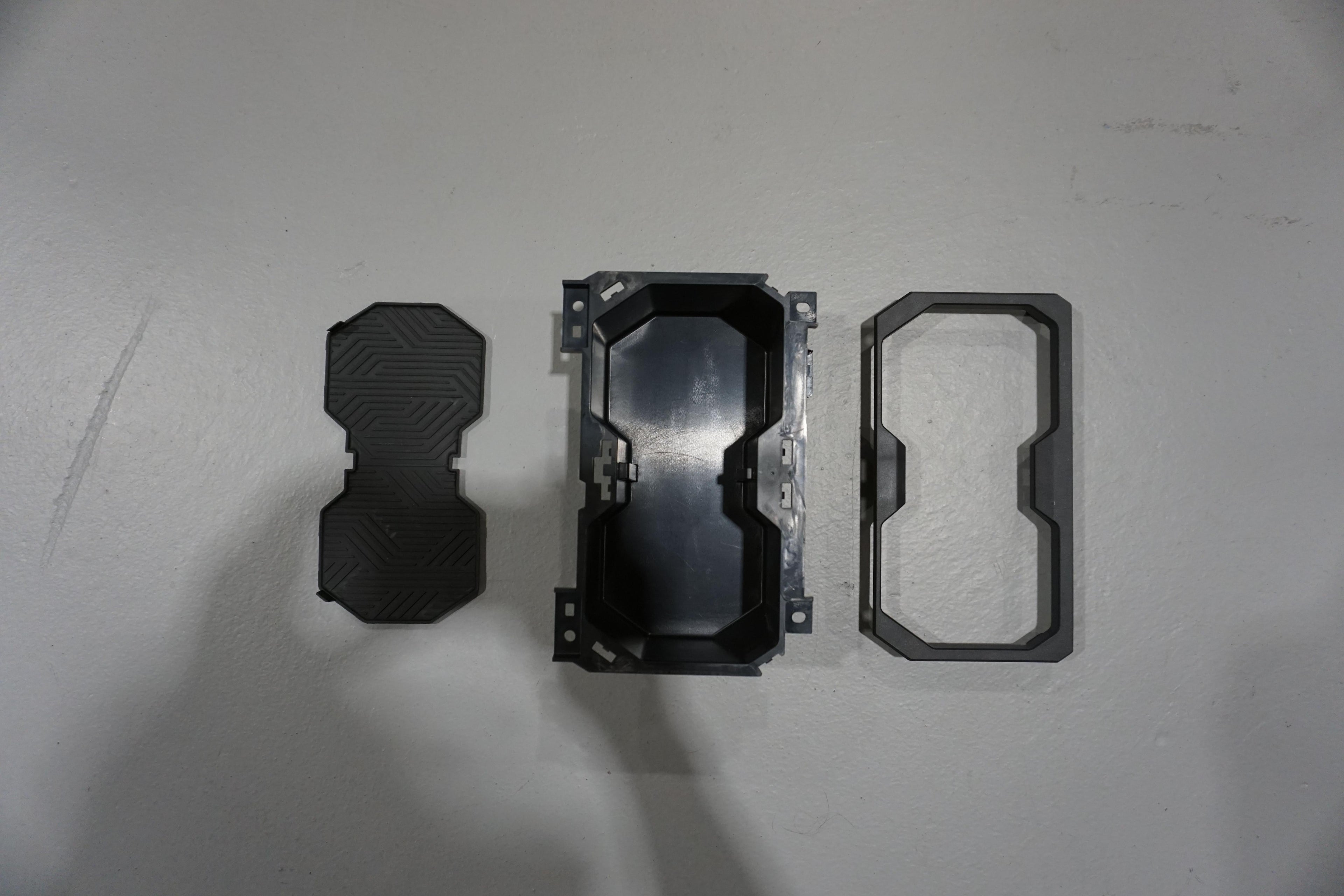 Oversize Cup Holder (2024+ Tacoma) - SOLAR OCTANE/BLACK