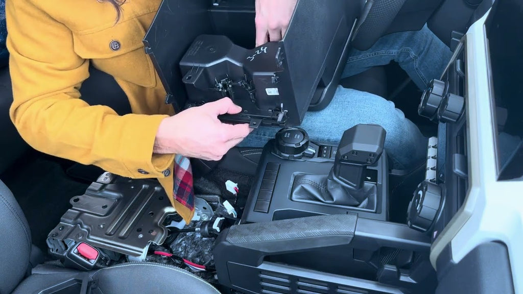 Oversize Cup Holder (2024+ Tacoma) - BLACK