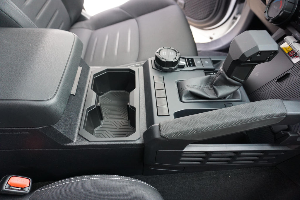 Oversize Cup Holder (2024+ Tacoma) - LUNAR ROCK/BLACK