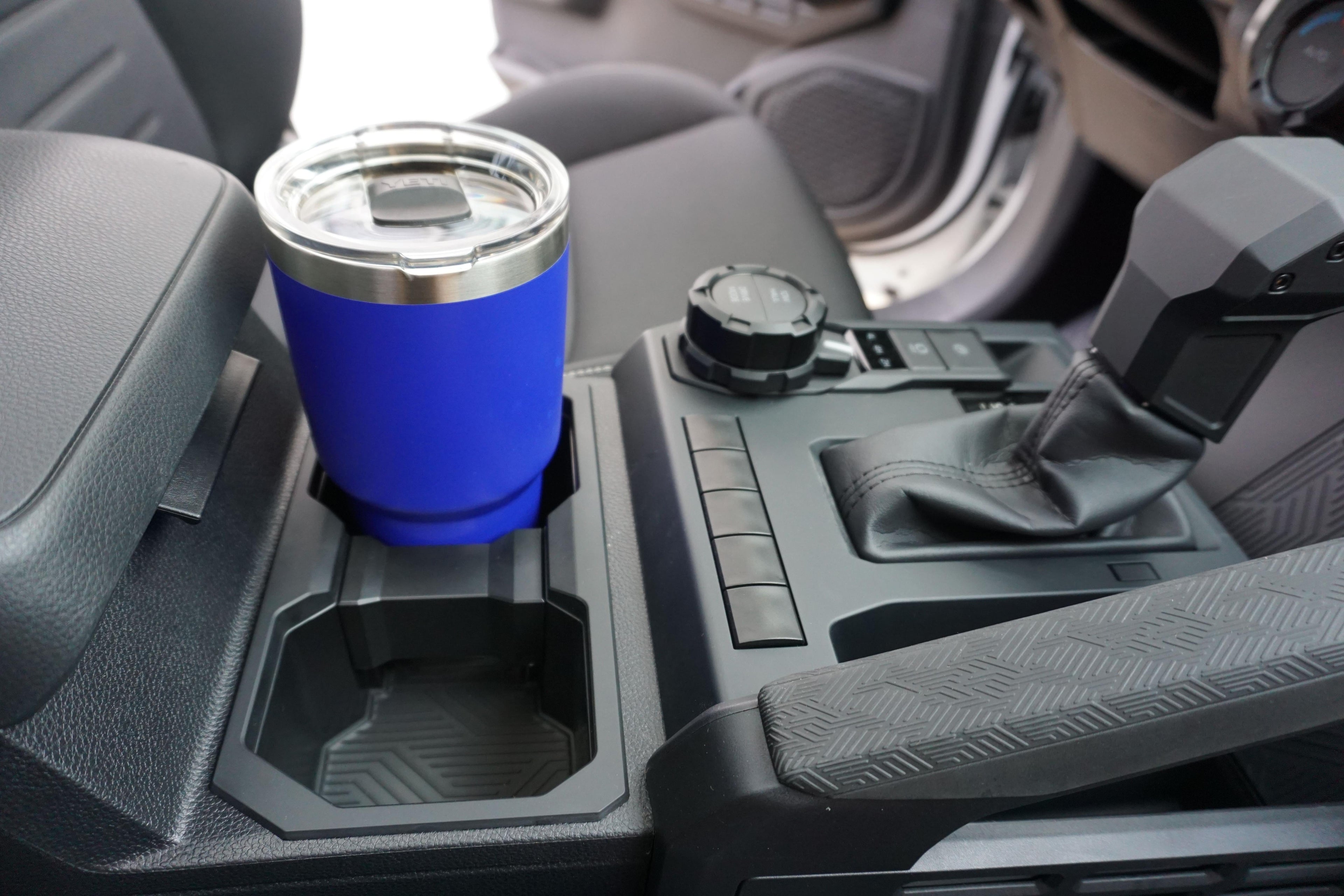 Cup Holder Insert (2024+ Tacoma / 2025+ 4Runner) - BLACK