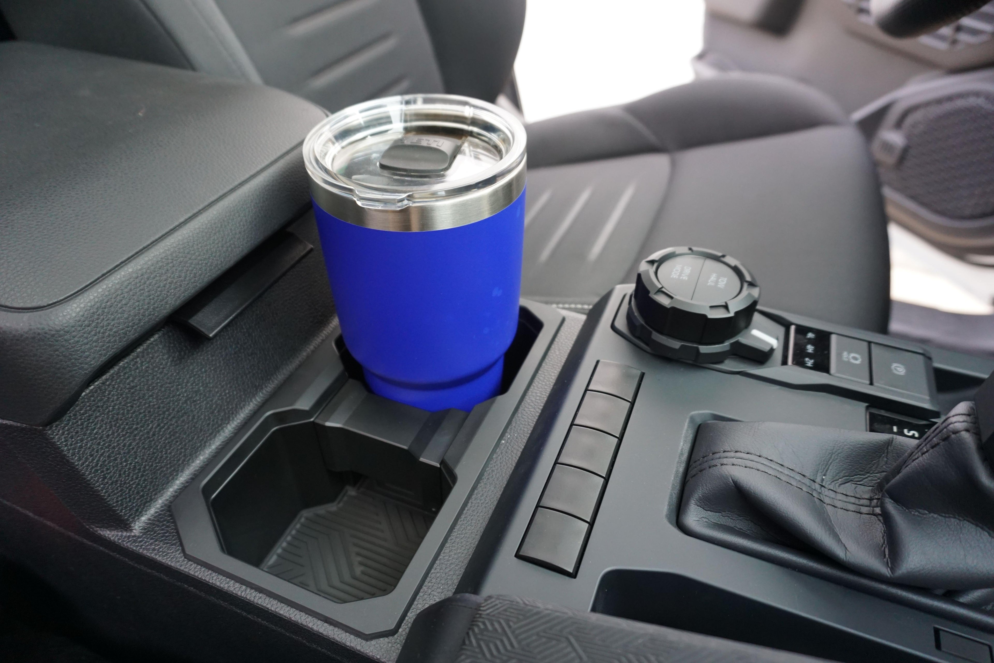 Cup Holder Insert (2024+ Tacoma / 2025+ 4Runner) - BLACK